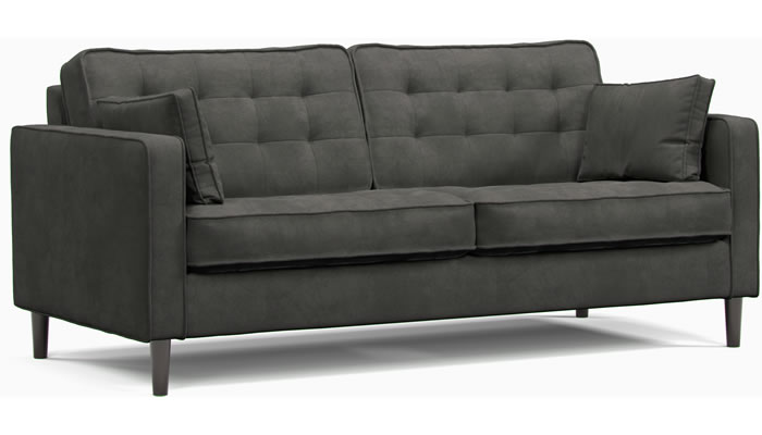 Studio Sits Triumph 3 Seater Sofa in Graphite Chenille Fabric